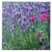 ラベンダー3 タイル (正面)