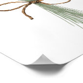 ラベンダー80理由お祖母ちゃんの誕生日が大好き ポスター (角)