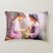 ラベンダー アクセントクッション (裏面)