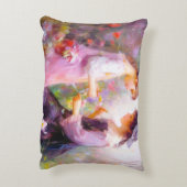 ラベンダー アクセントクッション (裏面(縦))