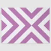 ラベンダー・アンド・ピンク・シェブロンズ・ティッシュペーパー 薄葉紙 (正面)
