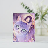 ラベンダー・イリュージョン - ポストカード (スタンド正面)