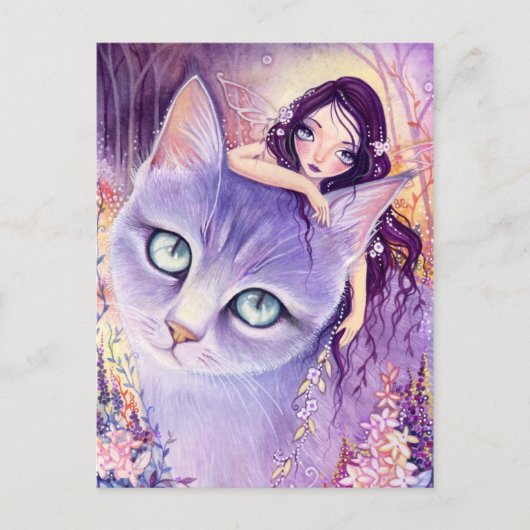 ラベンダー・イリュージョン - ポストカード (正面)