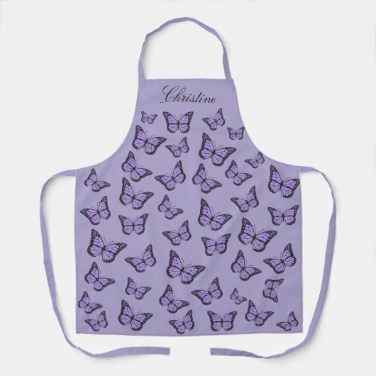 ラベンダー エプロン (正面)