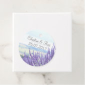 ラベンダー, カスタマイズ可能なギフトタグ フェイバータグ (インサイチュ)