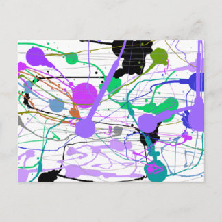 ラベンダー カルーセル ポストカード