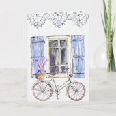 ラベンダー カード (正面)