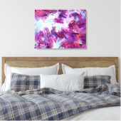 ラベンダー キャンバスプリント (インサイチュ (寝室))