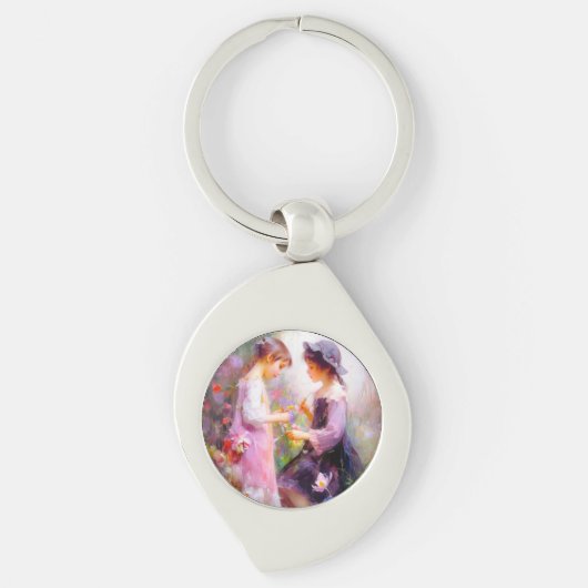 ラベンダー キーホルダー (正面)