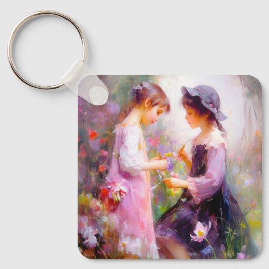 ラベンダー キーホルダー (正面)