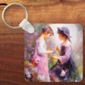 ラベンダー キーホルダー (正面)