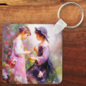 ラベンダー キーホルダー (裏面)