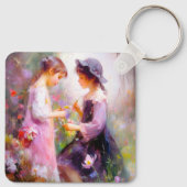 ラベンダー キーホルダー (裏面)