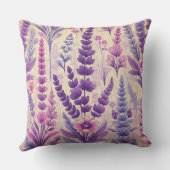 ラベンダー クッション (裏面)