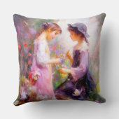 ラベンダー クッション (裏面)