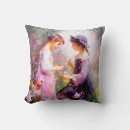 ラベンダー クッション