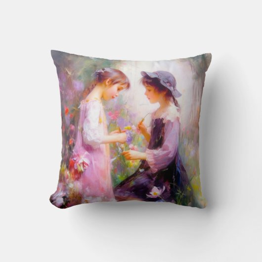 ラベンダー クッション (正面)