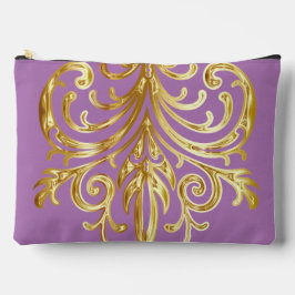 ラベンダー、クリスマスプレゼント機関®大 アクセサリーポーチ