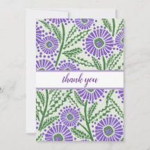 ラベンダー、グリーン及びホワイトブロックプリントインスパイア