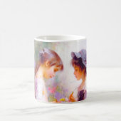 ラベンダー コーヒーマグカップ (中央)