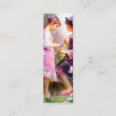 ラベンダー スキニー名刺 (正面)