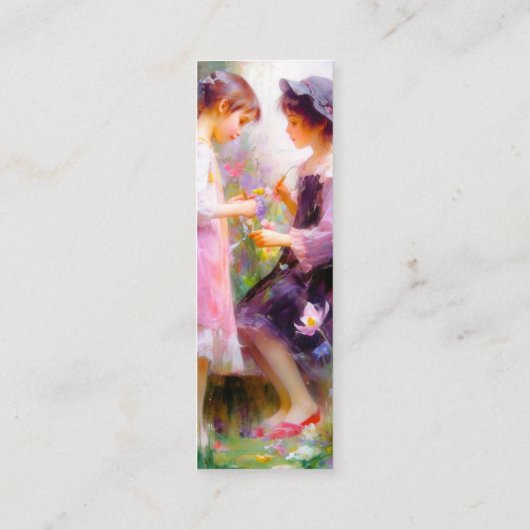 ラベンダー スキニー名刺 (裏面)