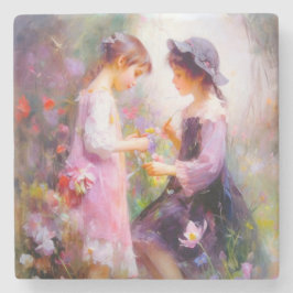 ラベンダー ストーンコースター