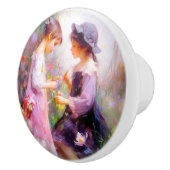 ラベンダー セラミックノブ (右)