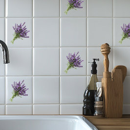ラベンダー タイル
