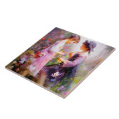 ラベンダー タイル (側面)