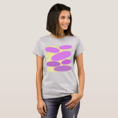 ラベンダー ディスク Tシャツ (正面フル)