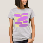 ラベンダー ディスク Tシャツ (正面)