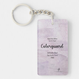 ラベンダー・デライト・コロガード・バンド・トリップ・パーズ。 キーホルダー