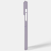ラベンダー・パステル・スクリプト・モノグラム・カスタムネーム Case-Mate iPhoneケース (裏面 / 左)