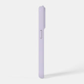 ラベンダー パープル モノグラム iPhone カバー (右側面)