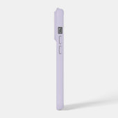 ラベンダー パープル モノグラム iPhone カバー (左側面)