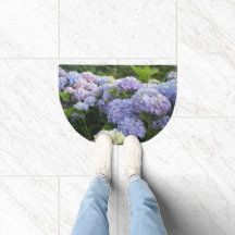 ラベンダー&ピンクホルテンシアアジサイの花