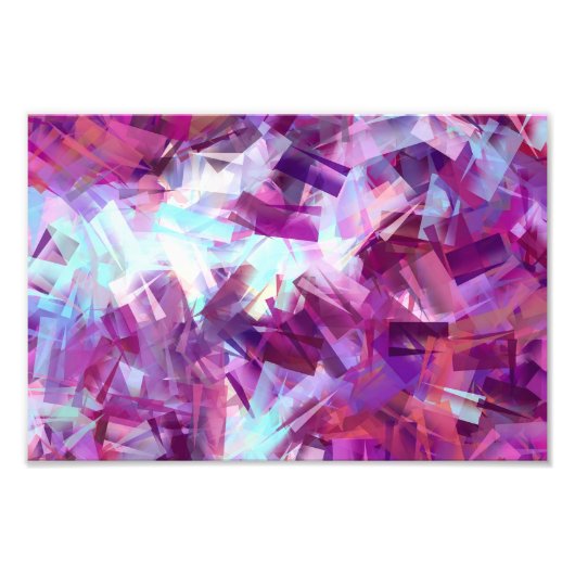 ラベンダー フォトプリント            (正面)