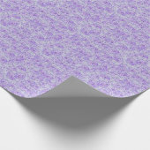 ラベンダー、フローラにゴージャスなアジサイ柄 ラッピングペーパー (角)