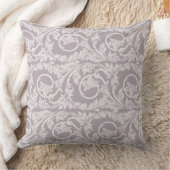 ラベンダー/フローラデザイン可逆枕 クッション (ブランケット)