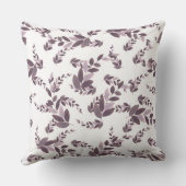 ラベンダー/フローラデザイン可逆枕 クッション (裏面)