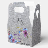 ラベンダー ブルー フェイバーボックス (オープン)