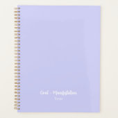 ラベンダー プランナー手帳 (正面)