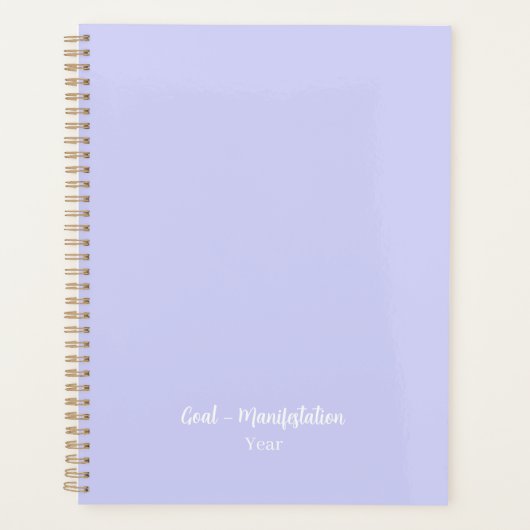 ラベンダー プランナー手帳 (正面)