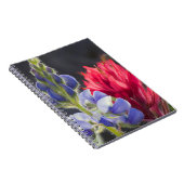 ラベンダー·ペイントブラシ·シルブリー·ルパン ノートブック (右側)