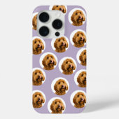 ラベンダー ペット写真 オーダーメイド Case-Mate iPhoneケース (裏面)