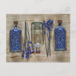 ラベンダー ポストカード