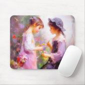 ラベンダー マウスパッド (マウス)