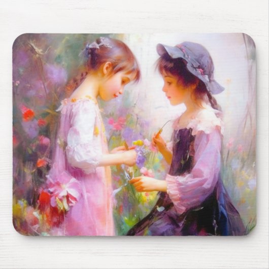 ラベンダー マウスパッド (正面)