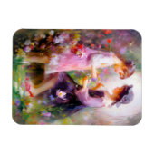 ラベンダー マグネット (横)